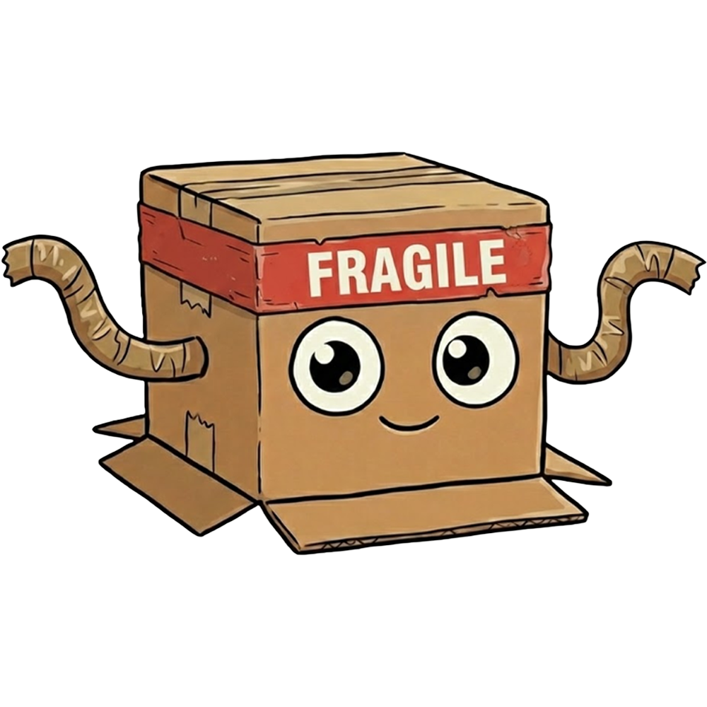 Fragile Mascot